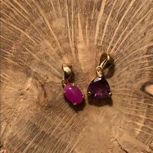 Listing of 9 14k gold charms for Lizdomoni